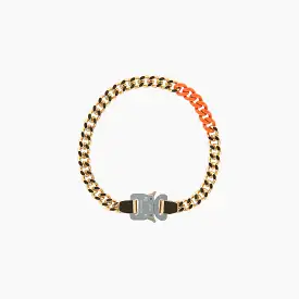 1017 ALYX 9SM Colored Links Buckle Necklace - Gold