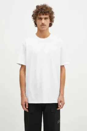 1017 ALYX 9SM cotton t-shirt Regular Fit Crewneck Tee men’s white color with an application AAMTS0484FA01