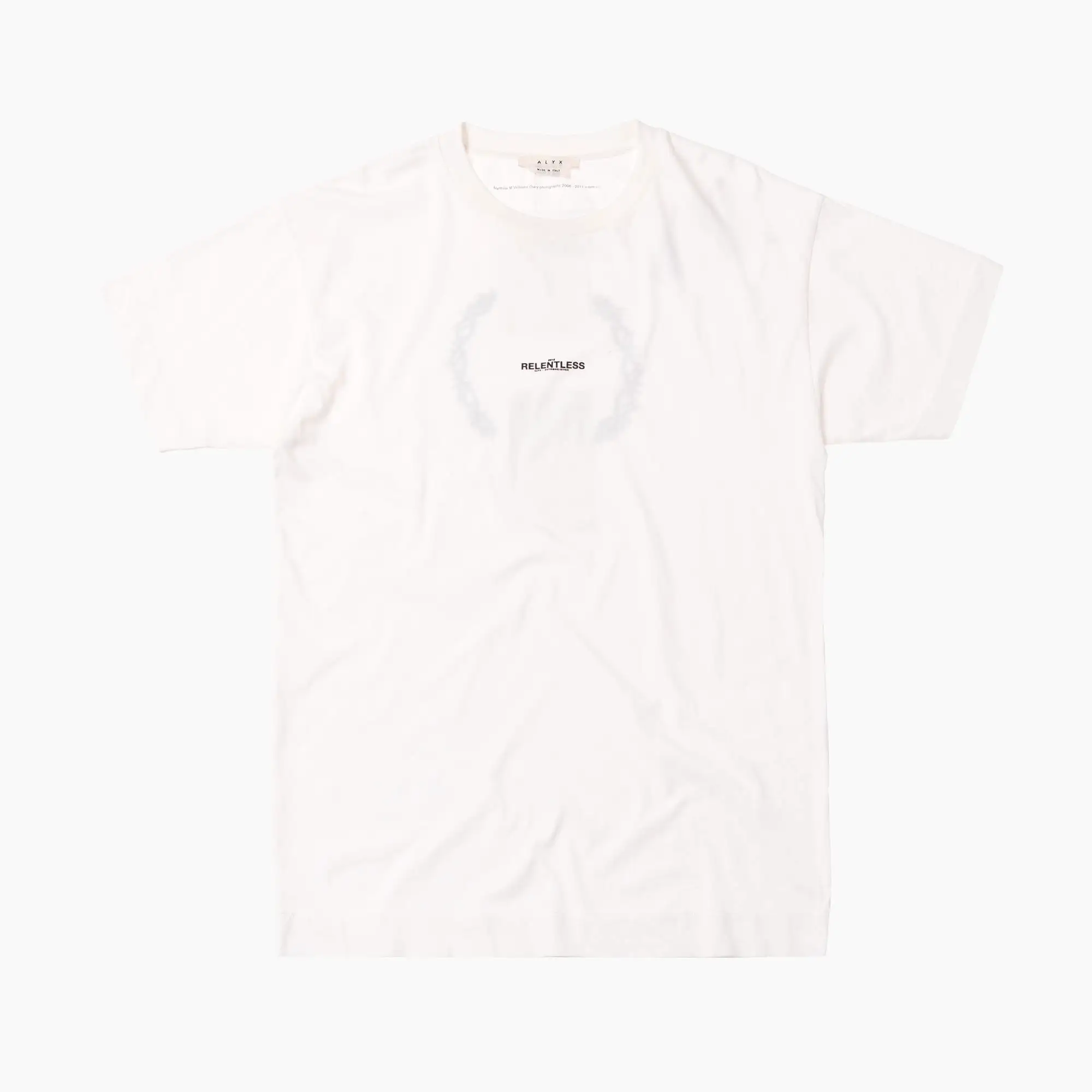 1017 ALYX 9SM Flag In Thorn Tee - White