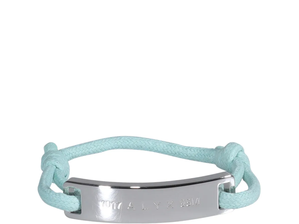 1017 ALYX 9SM Logo-Plaque Knot Detailed Bracelet