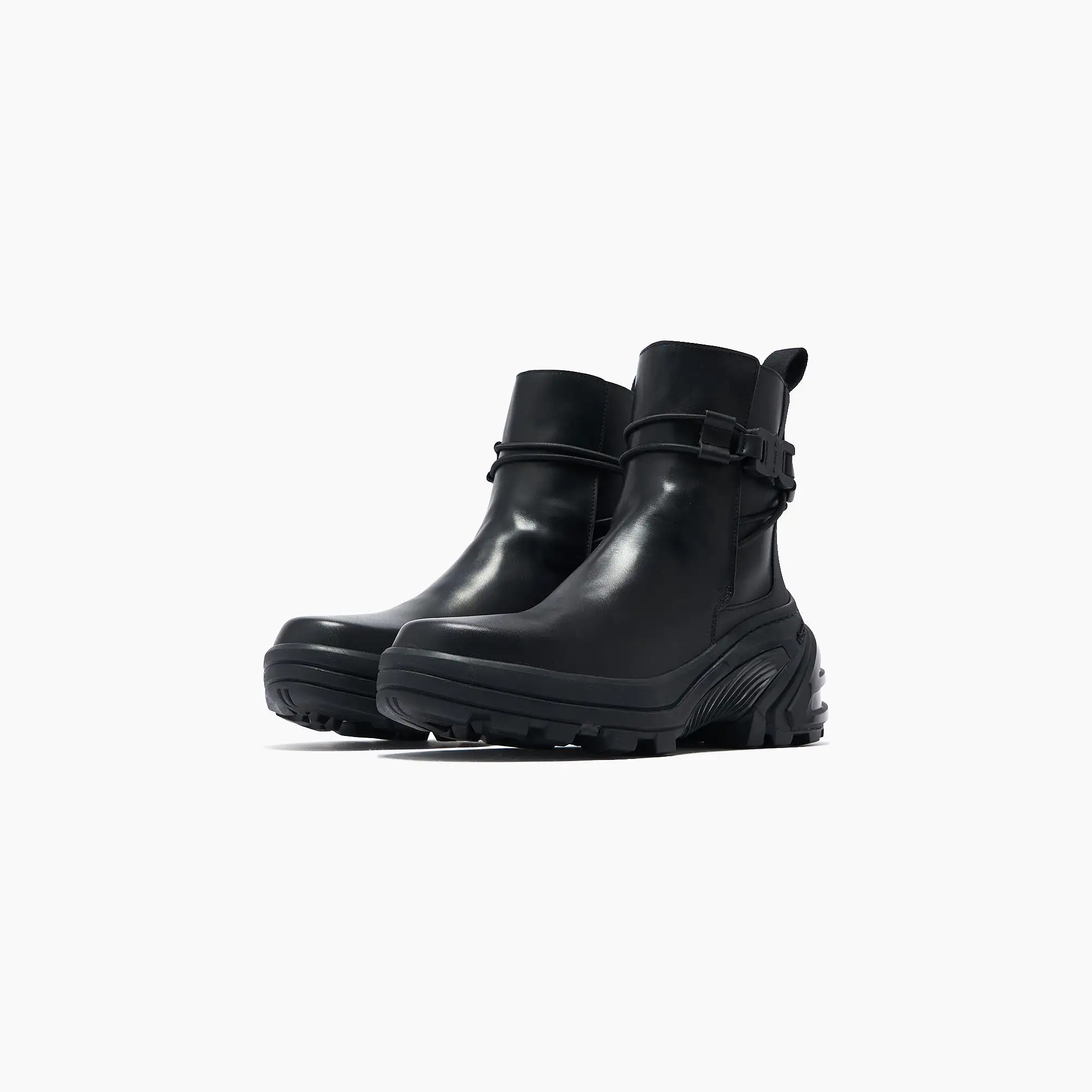 1017 Alyx 9SM Low Buckle Boot with Fixed Sole - Black