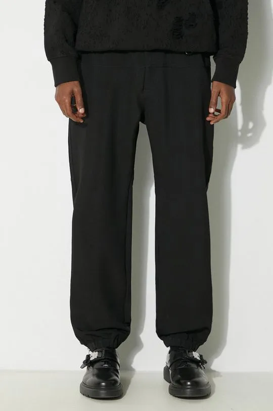 1017 ALYX 9SM trousers Trackpant men's black color AAMPA0162FA02