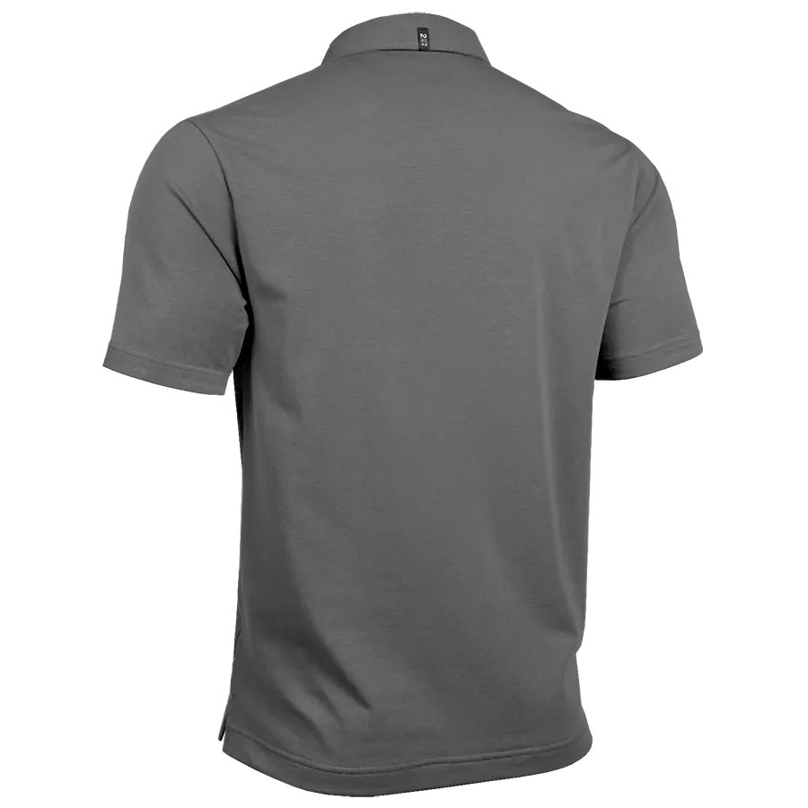 2UNDR Classic Polo In Dark Grey