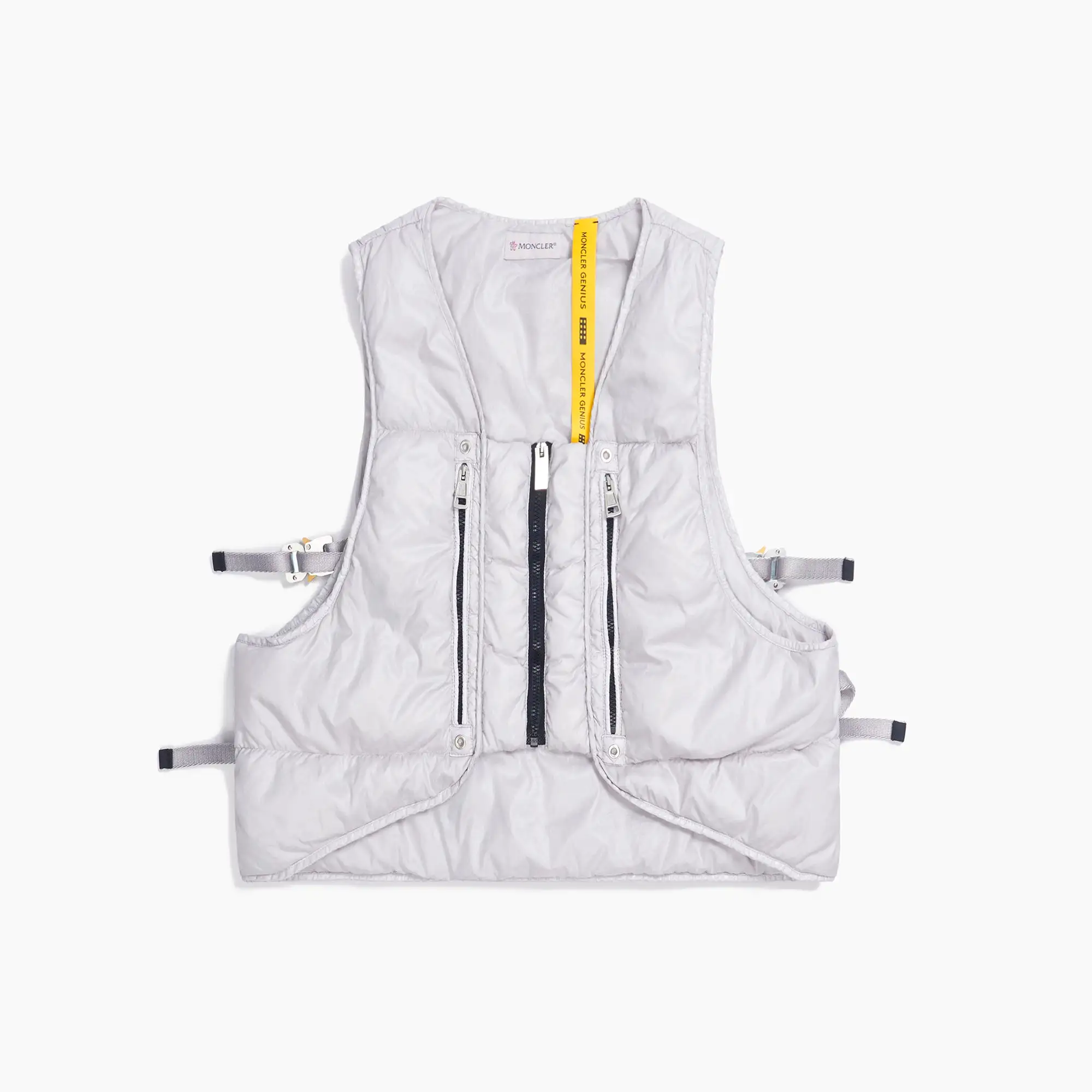 6 Moncler x 1017 Alyx 9SM Chest Rig Backpack - Silver