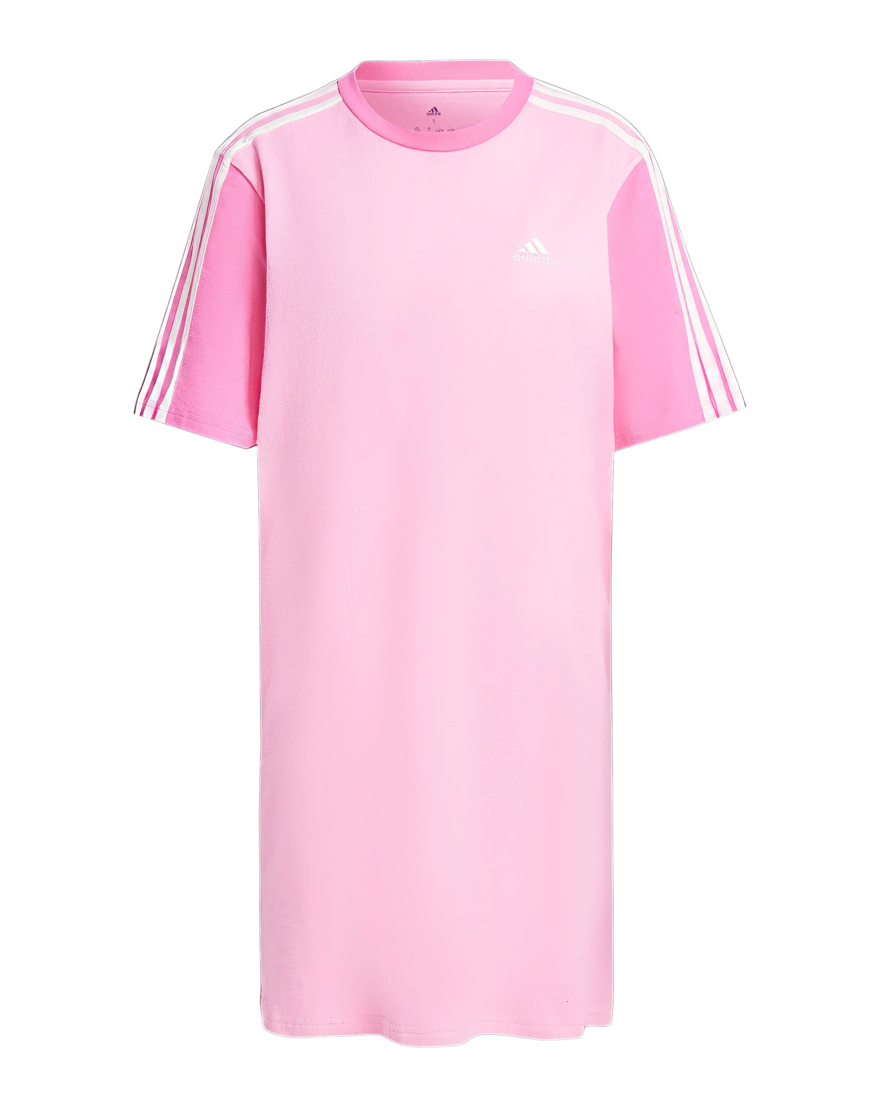 adidas Essentials 3-Stripe Tee Dress | Simply Be