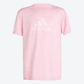 ADIDAS JUNIOR FUTURE ICONS WINNERS PINK TEE