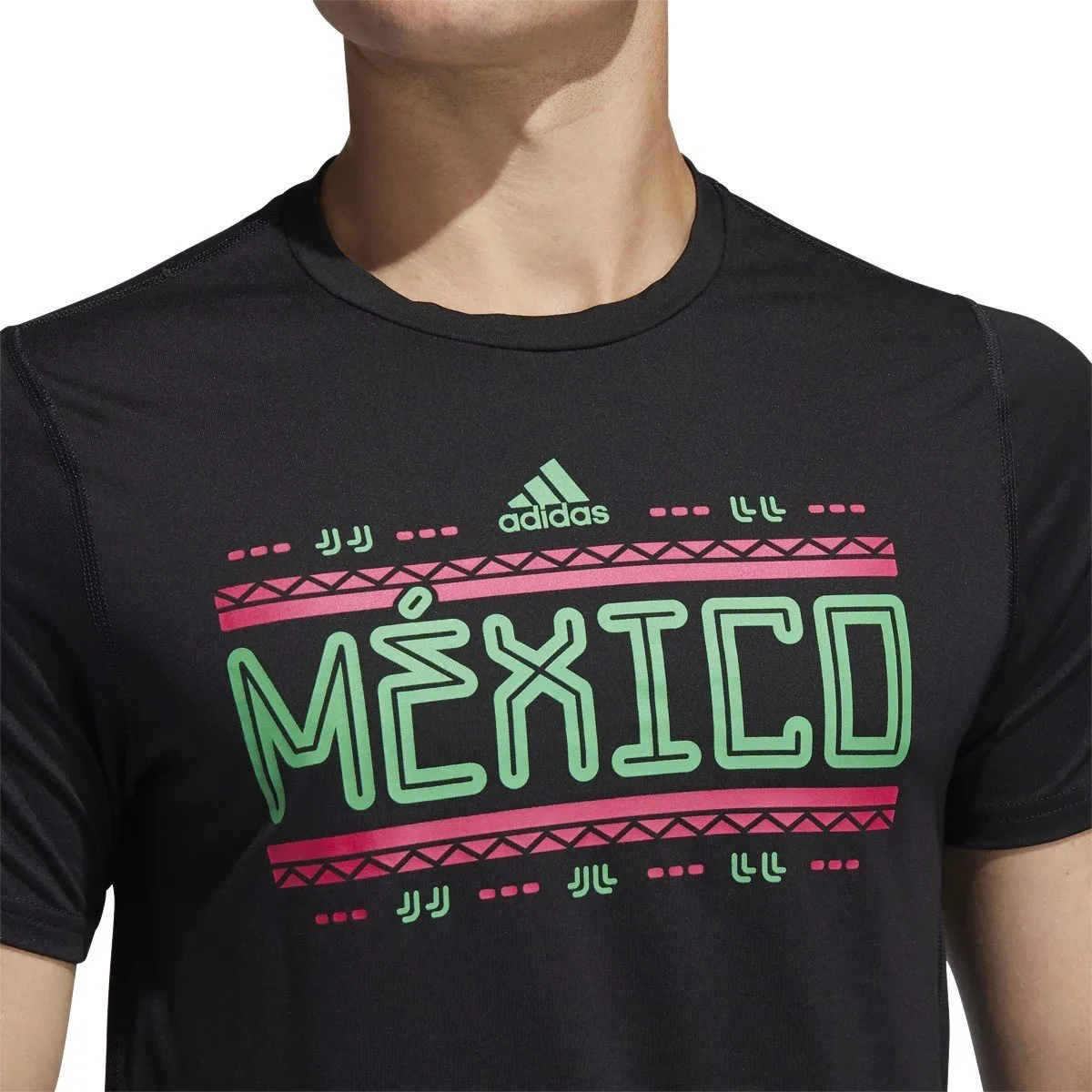 adidas Men's 2020-21 Mexico Creator Box Logo Tee | GN1762