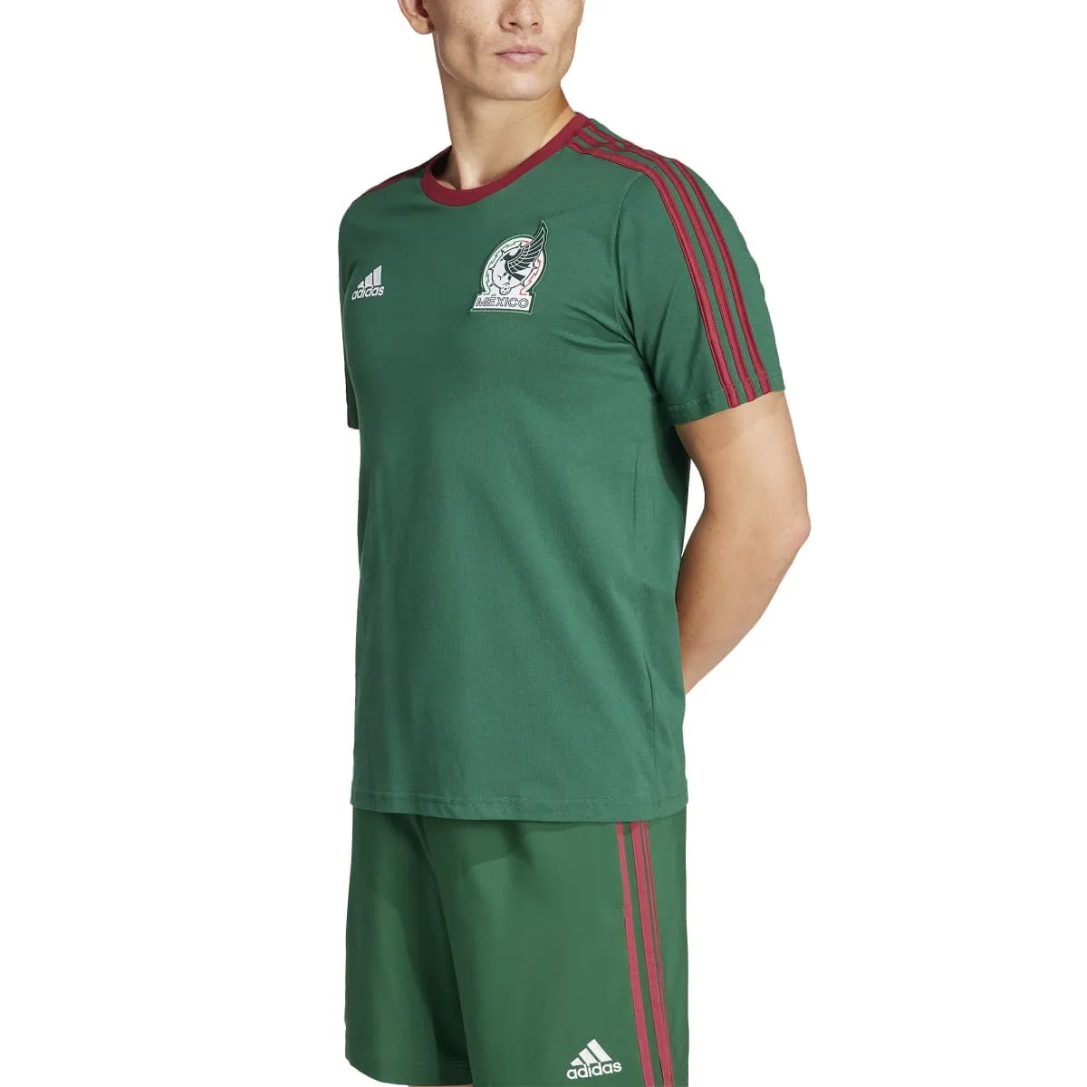 adidas Men's Mexico DNA 3-Stripes Tee | IU2161