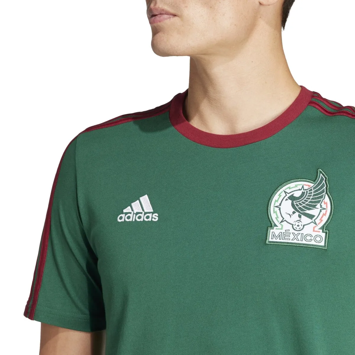 adidas Men's Mexico DNA 3-Stripes Tee | IU2161