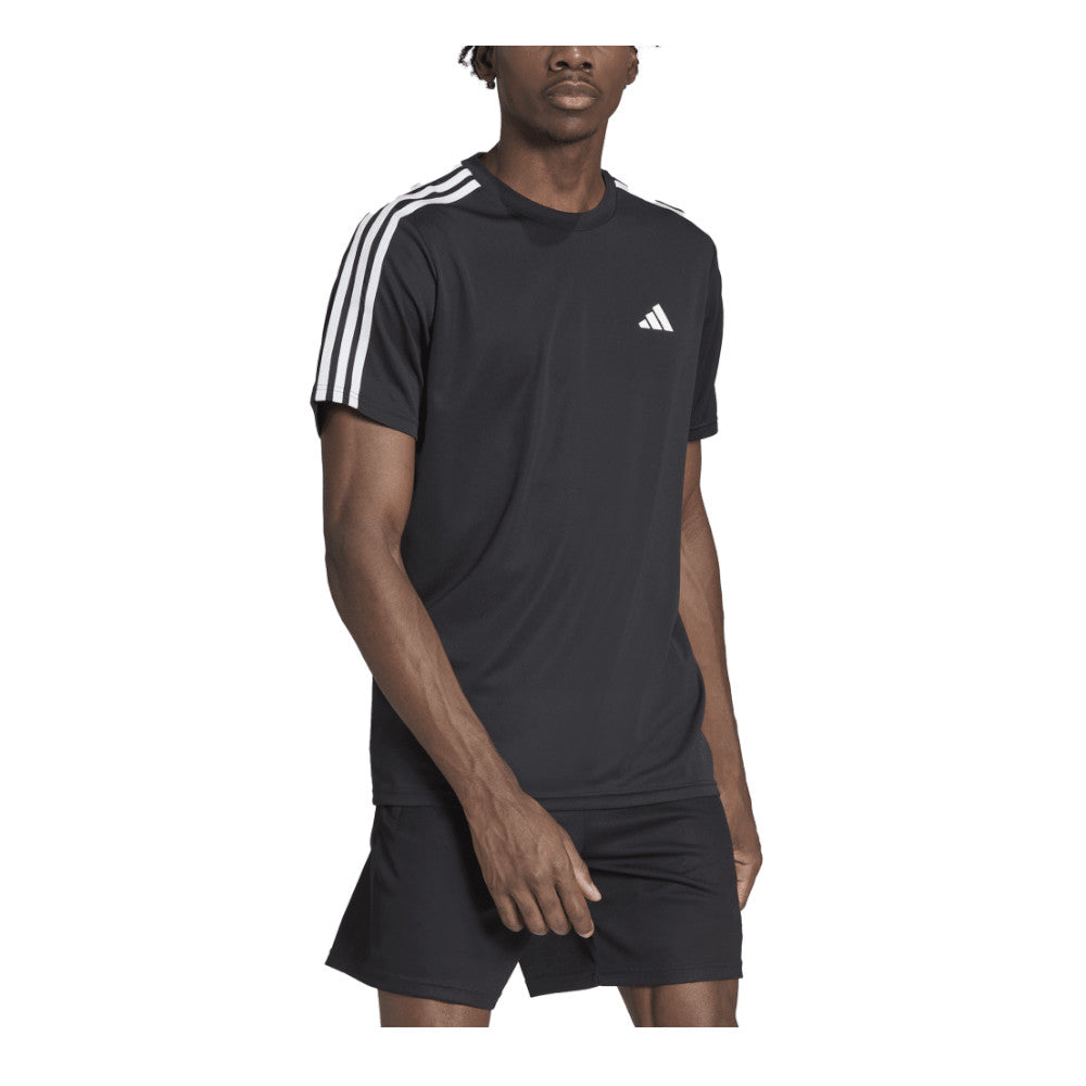 adidas Men's Train Essentials 3-Stripes Training Tee