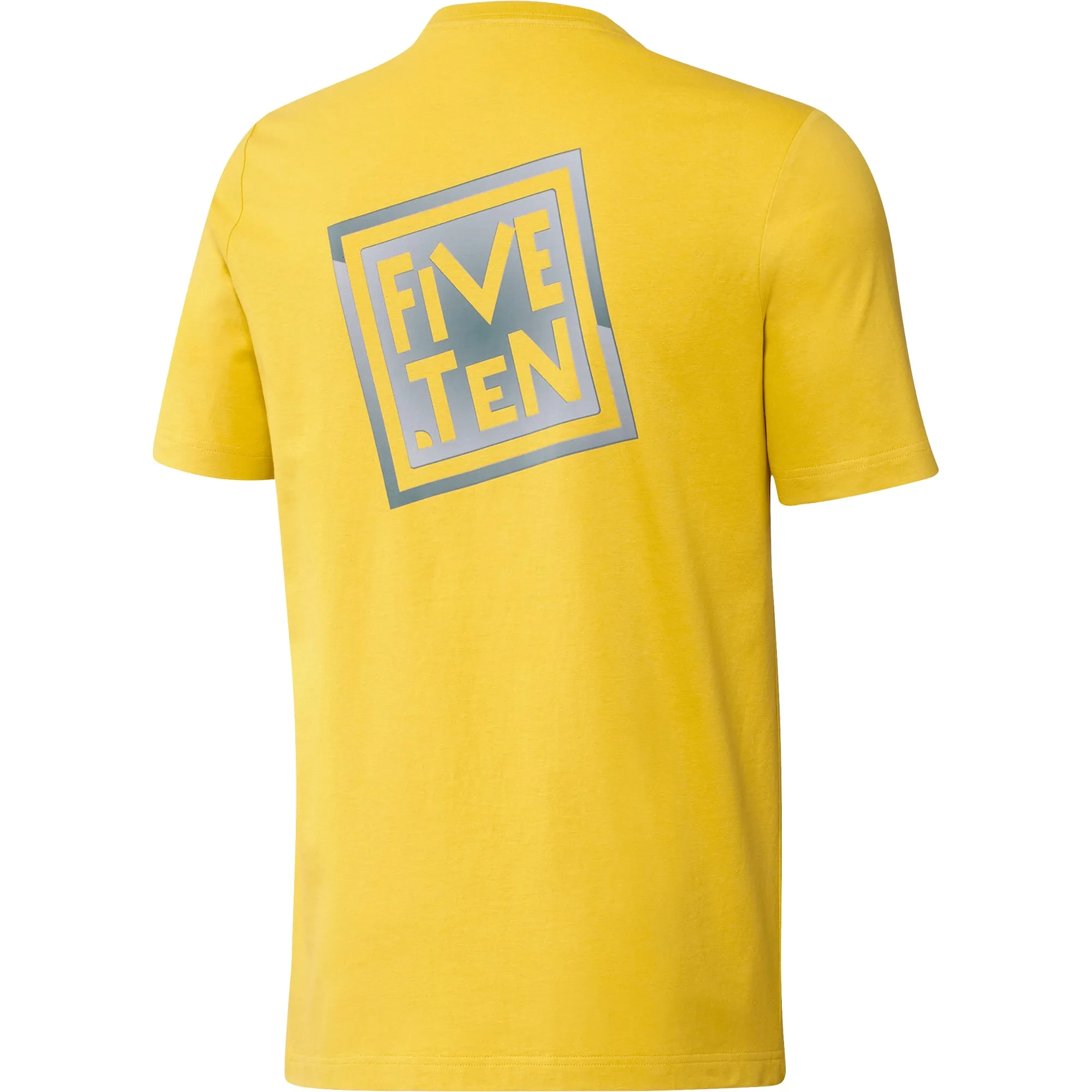 Adidas Men's 5.10 Heritage Logo Tee Hazy Yellow | Buy Adidas Men's 5.10 Heritage Logo Tee Hazy Yellow here | Outnorth