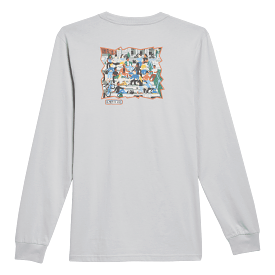 Adidas Mettz The Steps L/S Tee Light Solid Grey