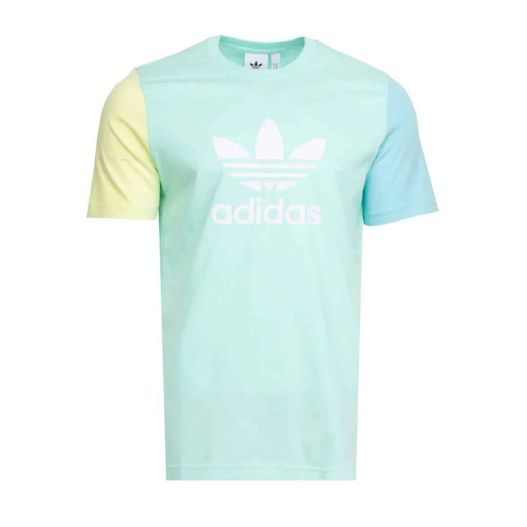 Adidas Original 3-TREFOIL T-SHIRT TEE Men’s - CLEMIN/YELTIN/HAZSKY