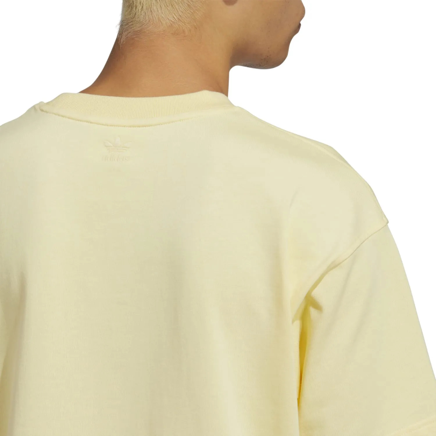 Adidas Originals Unisex PW Pharrell Williams Humanrace Basics Tee Almost Yellow H47003