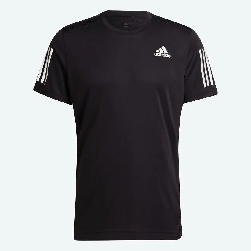 adidas Own The Run T-Shirt Tee Black Running