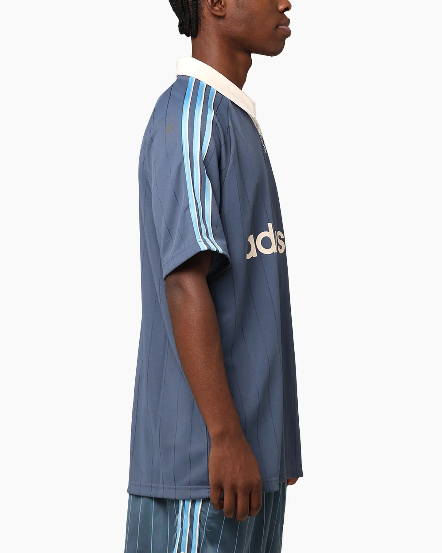 Adidas Pinstripe Jersey Preloved Ink