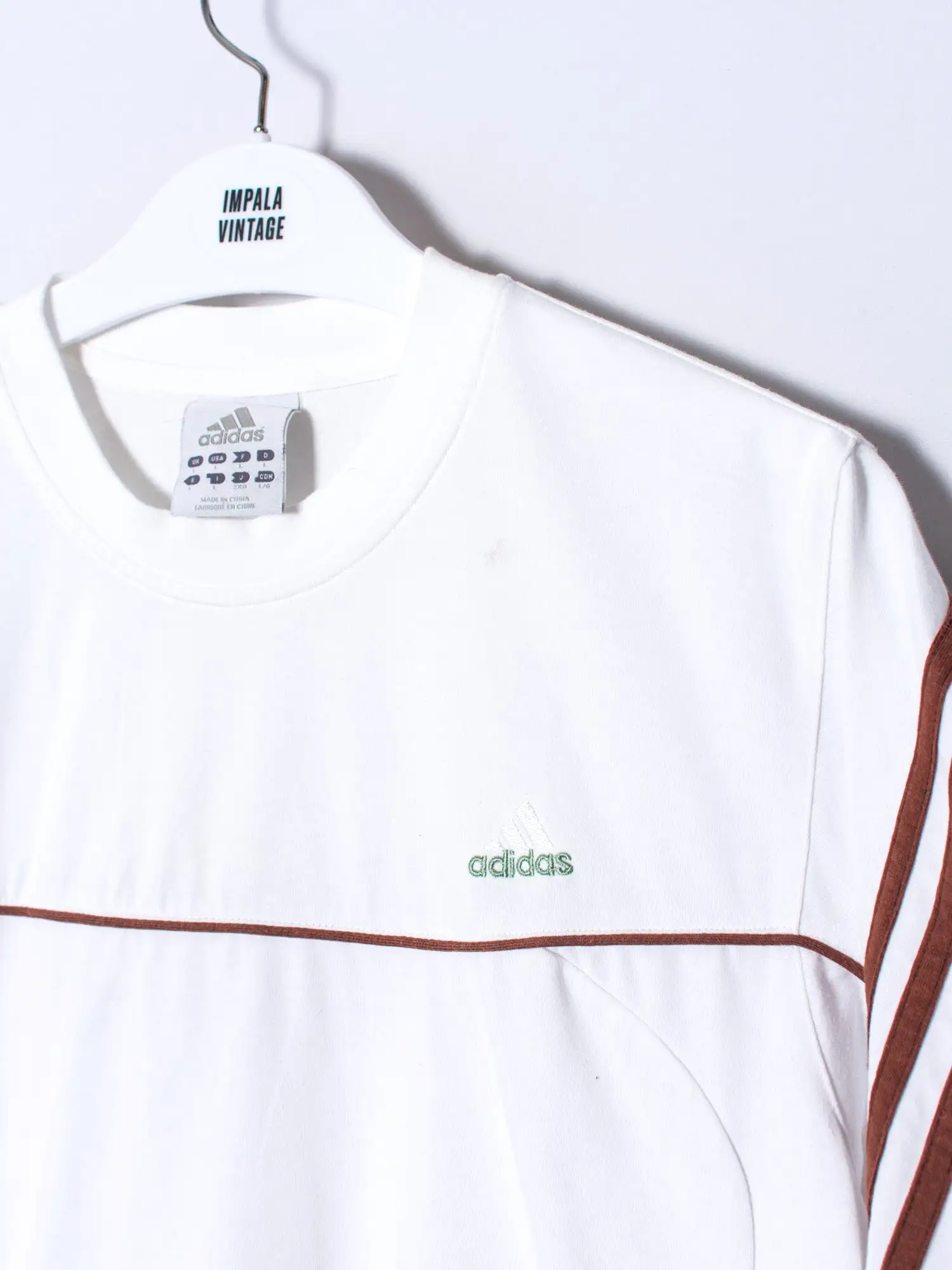 Adidas White I Cotton Tee