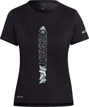 Adidas Women's Terrex Agravic Tee Black | Buy Adidas Women's Terrex Agravic Tee Black here | Outnorth