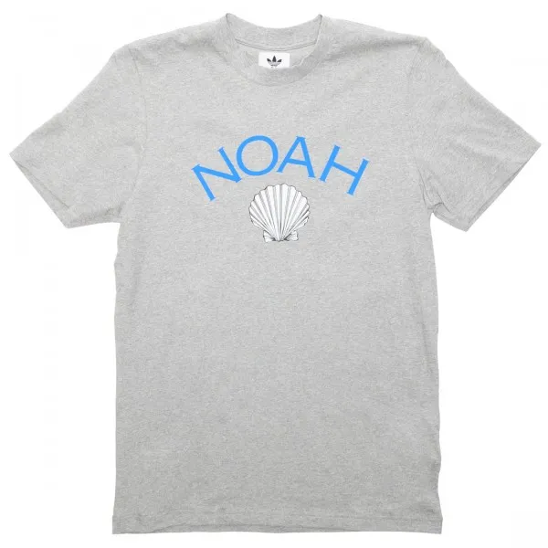 Adidas x Noah Men Tech Tee (gray / medium grey heather)