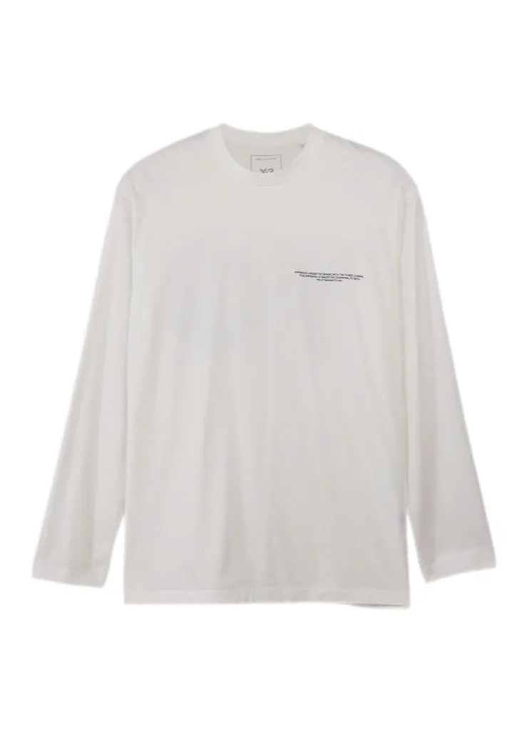 Adidas Y-3 Logo Ls Tee