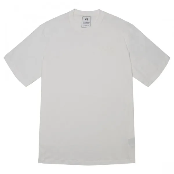 Adidas Y-3 Men Classic Logo Tee (white / core white)