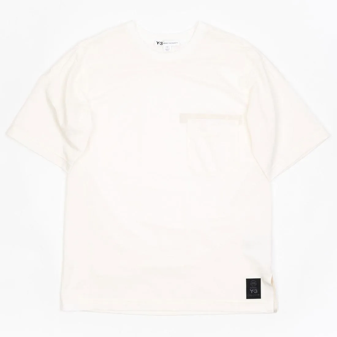 Adidas Y-3 Men Raw Short Sleeve Tee (undyed)