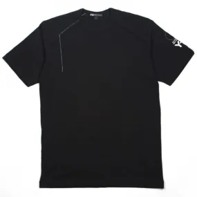 Adidas Y-3 Men Sashiko Short Sleeve Tee (black / champagne)