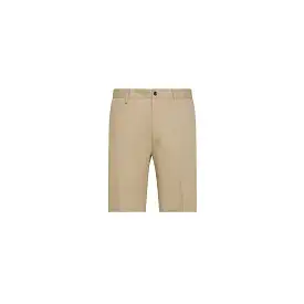 Annil no Belt Stretch Twill Mercerized Cotton Bermuda