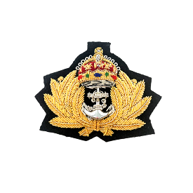 Beret Badge - Royal Navy Officers - Tudor Crown