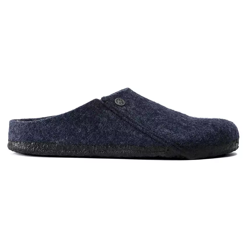 Birkenstock Men's Zermatt Shearling Wool Felt (Dark Blue - Regular Fit)