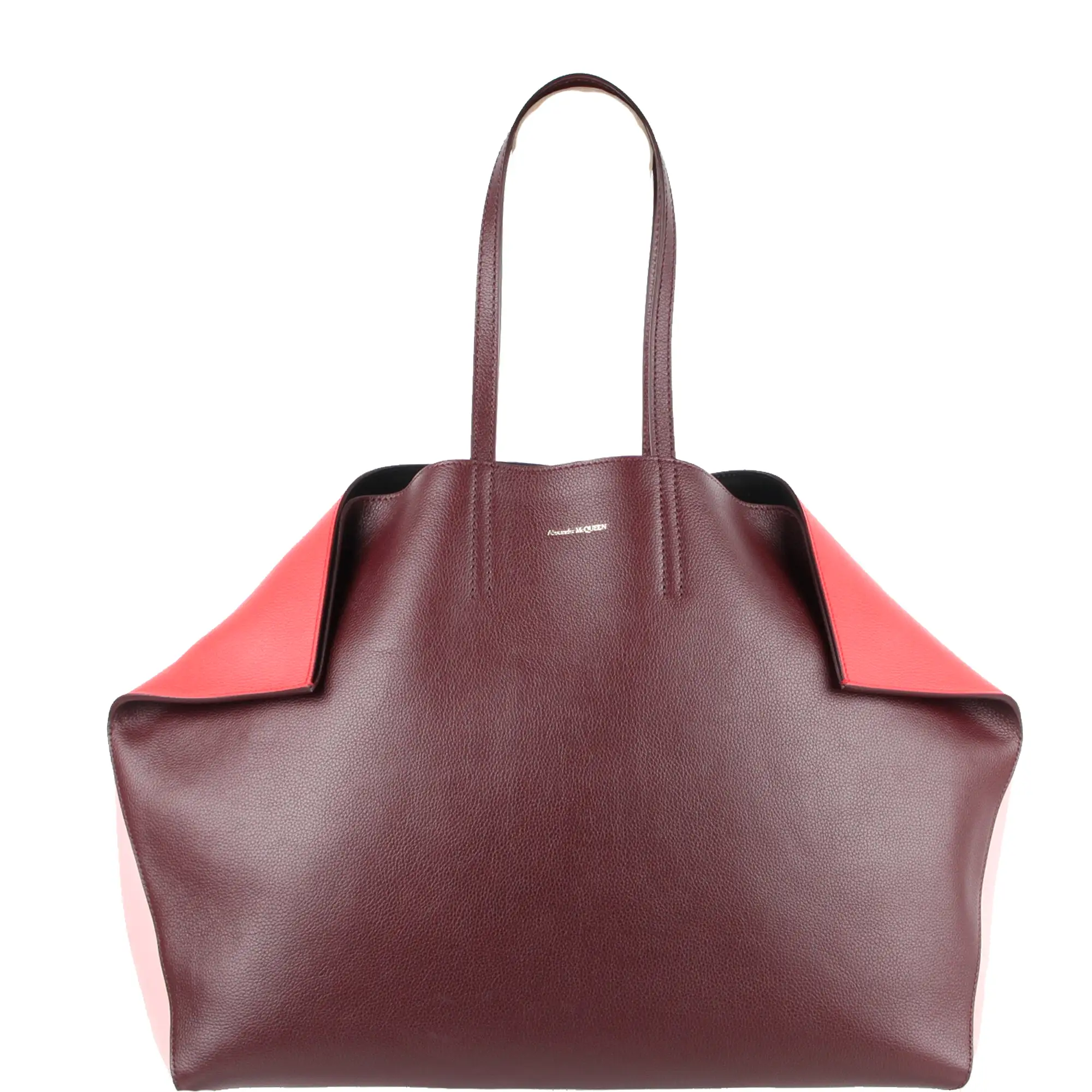 Butterfly Tote, Bi-Colour Red/Lust