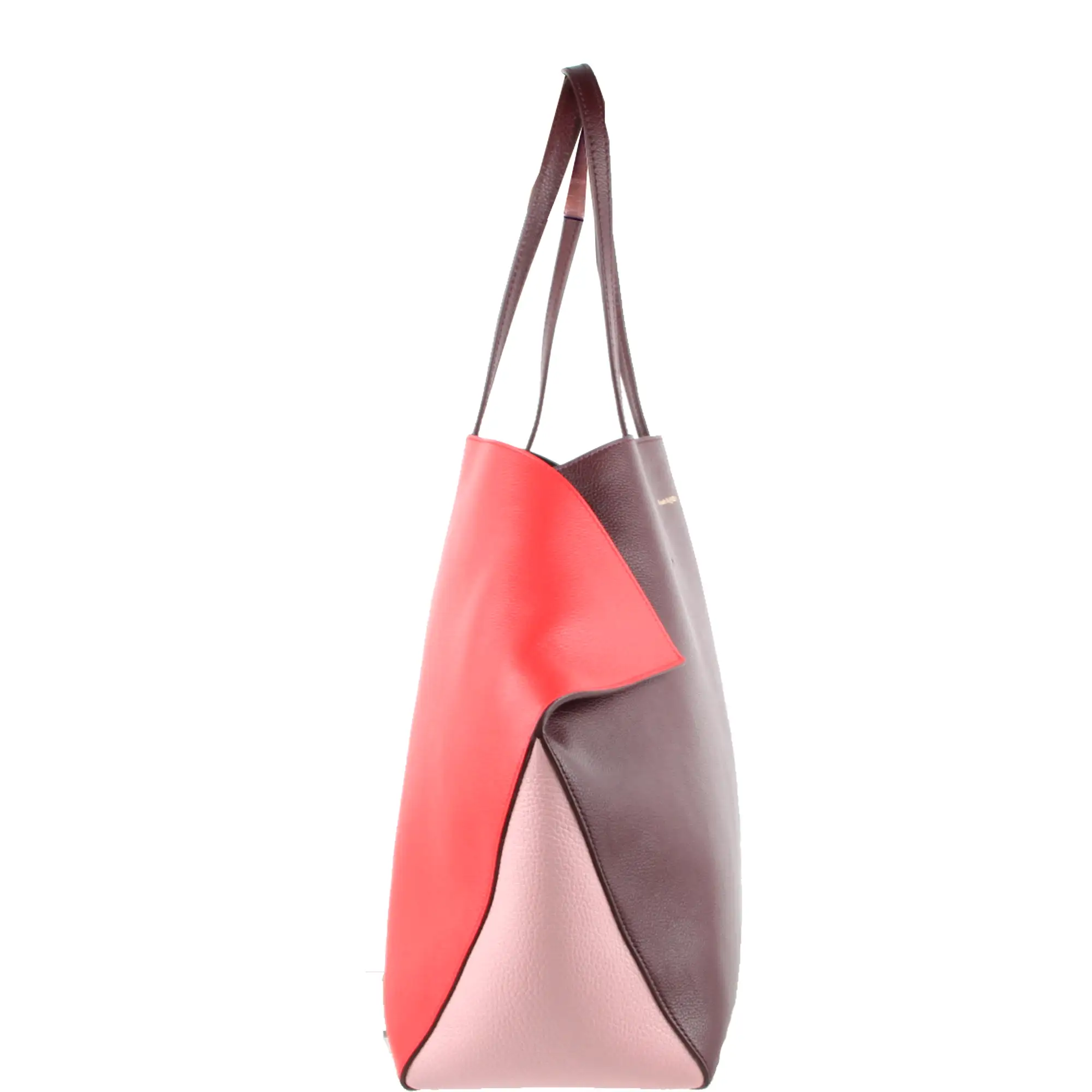 Butterfly Tote, Bi-Colour Red/Lust