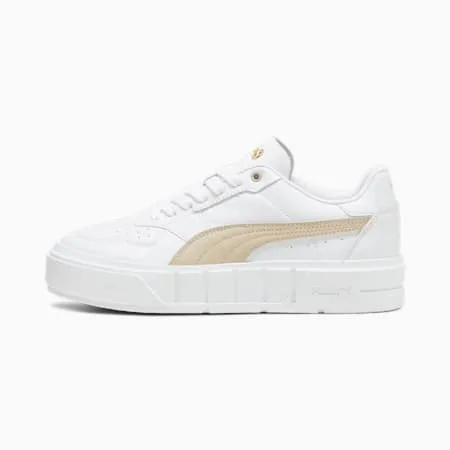 Cali Court Leather Women's Sneakers | PUMA White-Putty | PUMA Shop All Puma | PUMA 