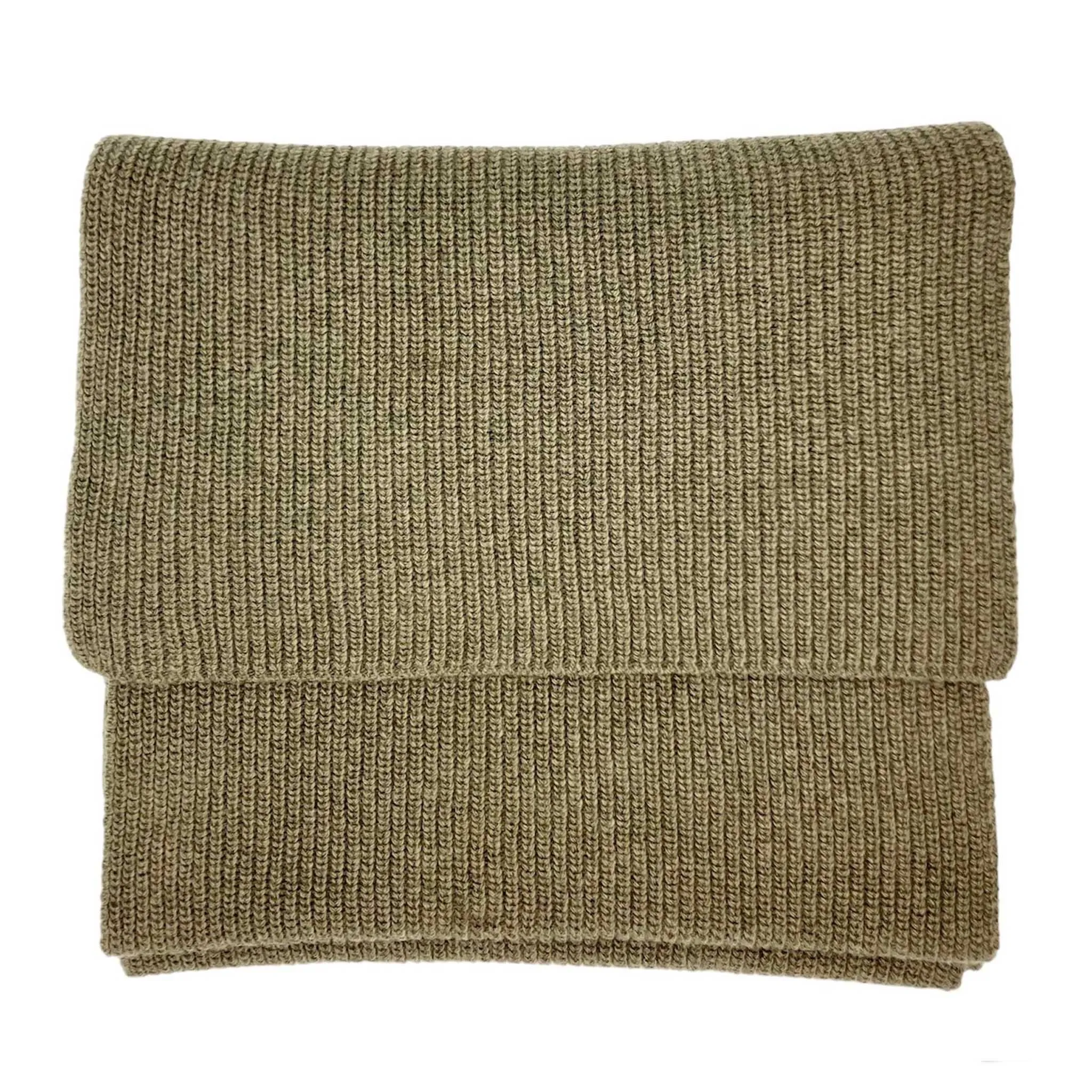 Cashmere Blend Unisex Scarf - Green