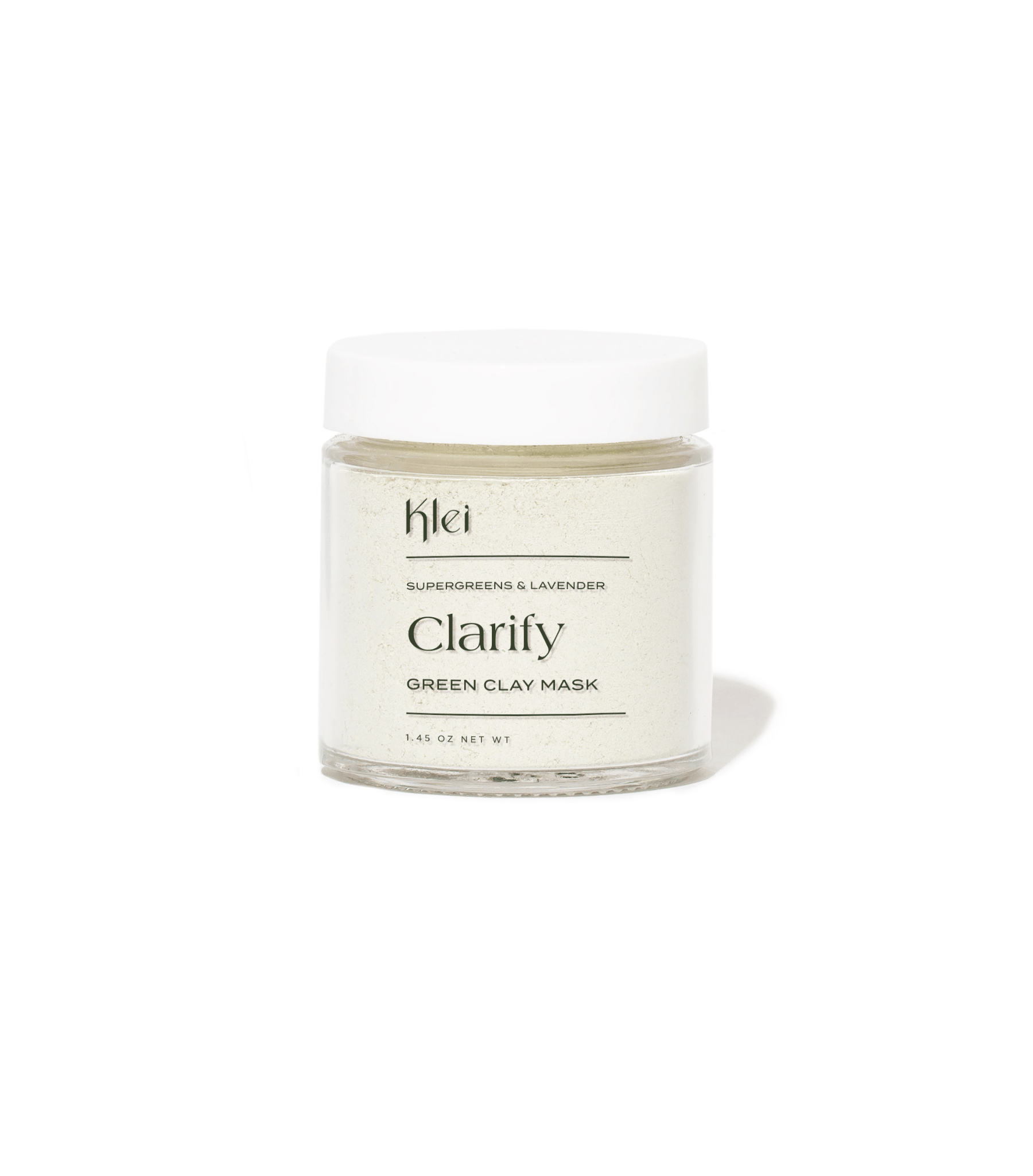 Clarify SuperGreens & Lavender Green Clay Mask