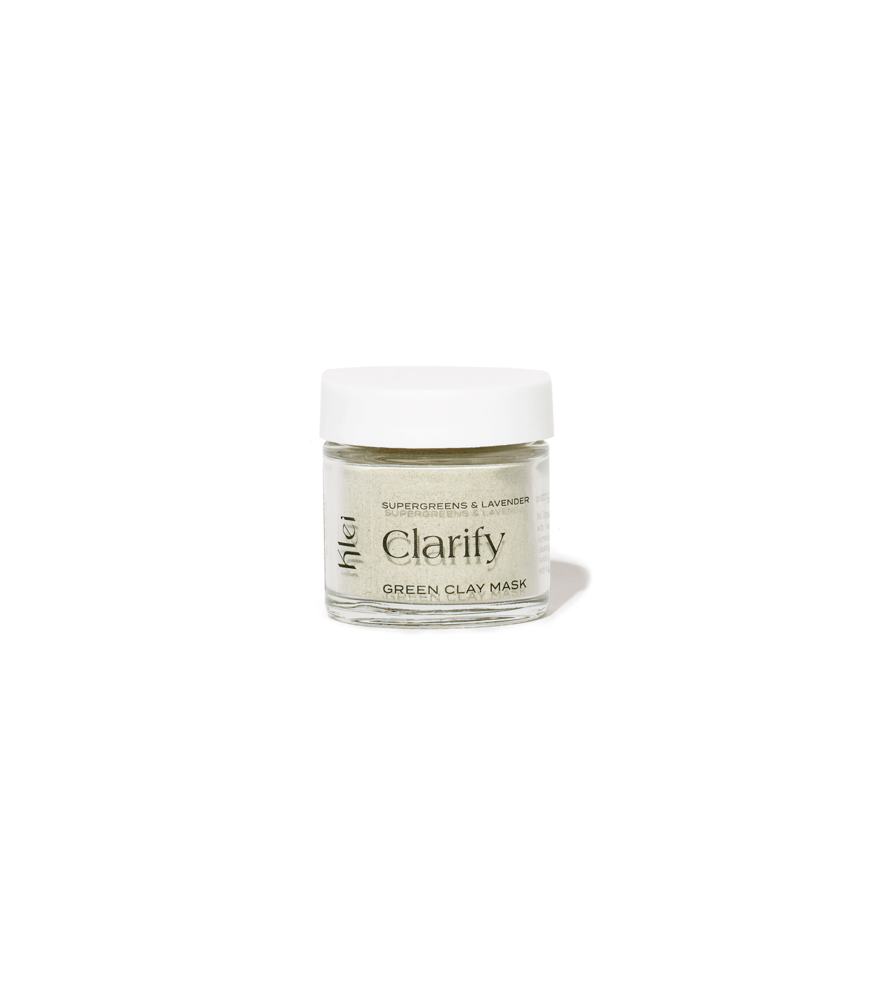 Clarify SuperGreens & Lavender Green Clay Mask