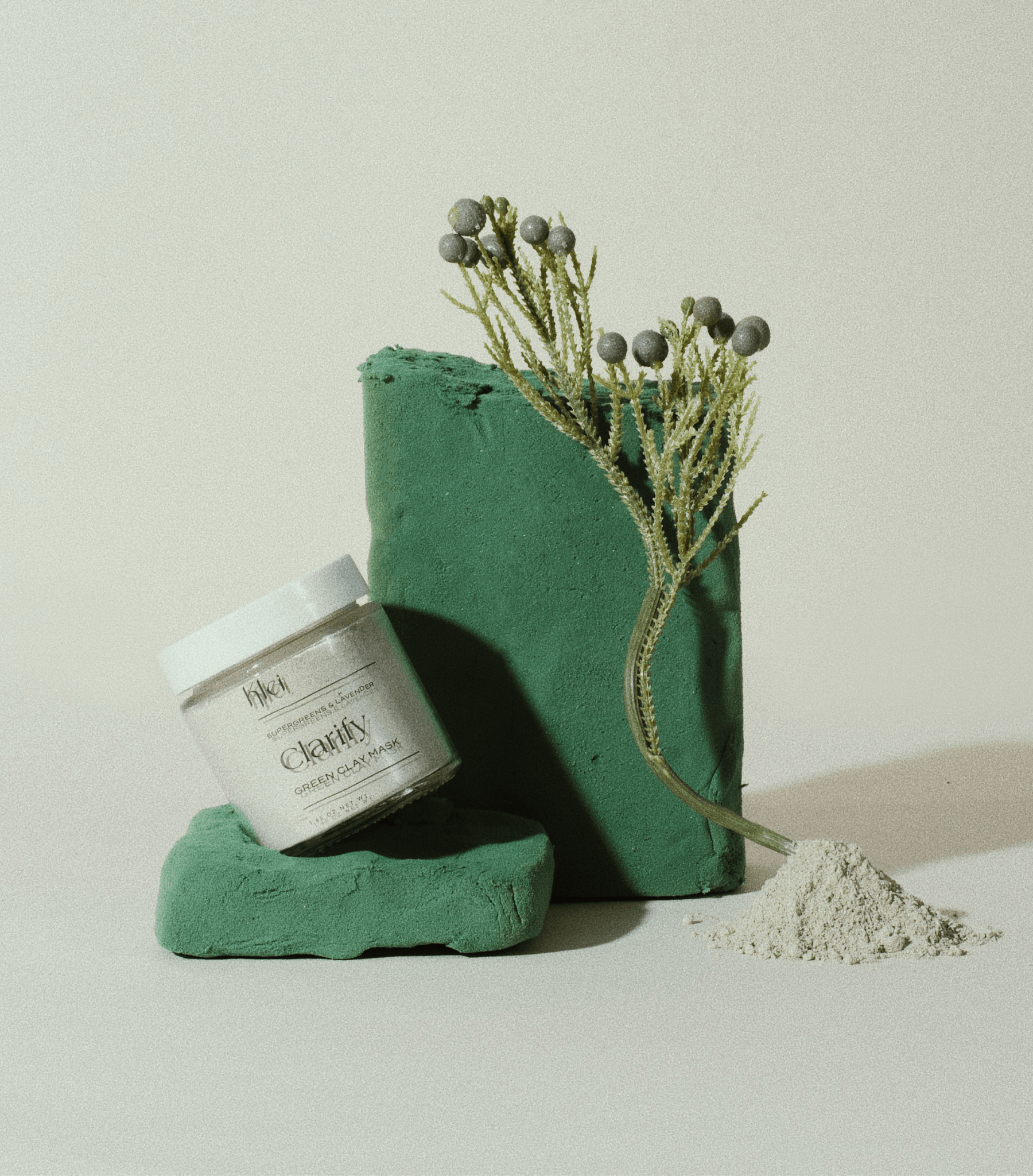 Clarify SuperGreens & Lavender Green Clay Mask