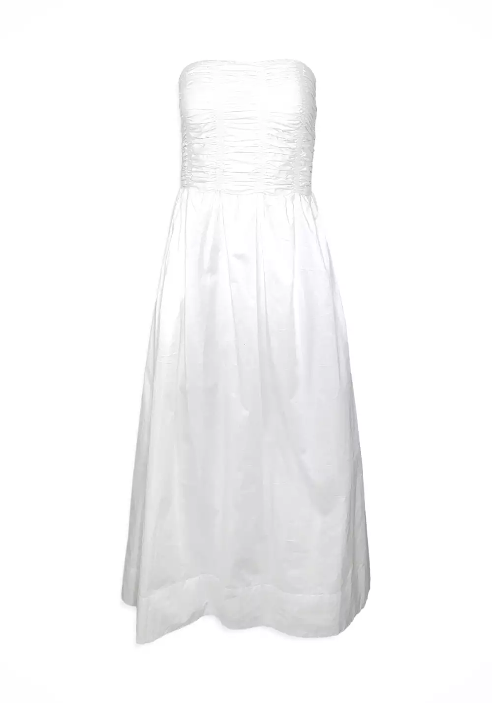 DOMINQUEZ MIDI DRESS (WHITE) - FAITHFULL THE BRAND