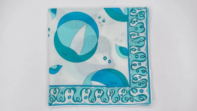 Emilio Pucci Circular Print Scarf