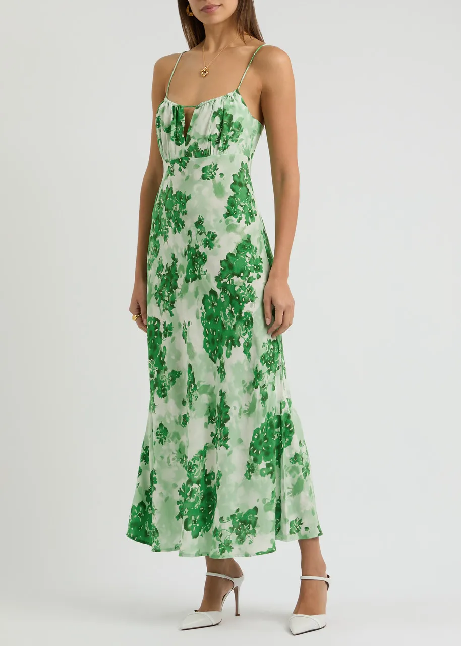 FAITHFULL THE BRAND San Paolo floral-print maxi dress -                         -                     -                