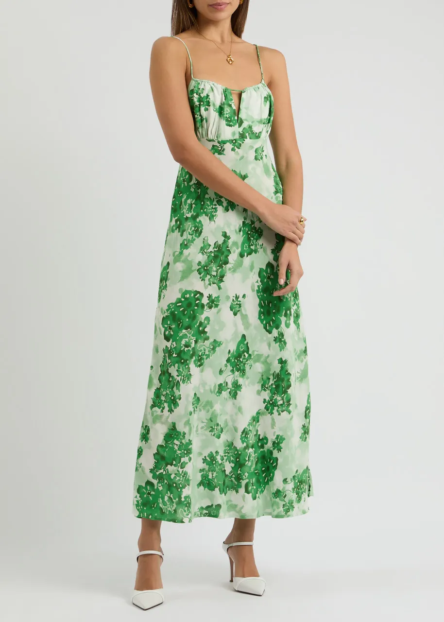 FAITHFULL THE BRAND San Paolo floral-print maxi dress -                         -                     -                