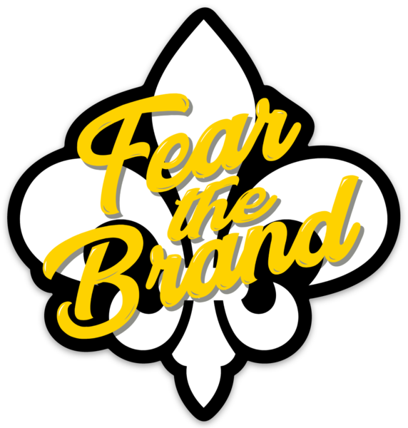 FEAR THE BRAND STICKER