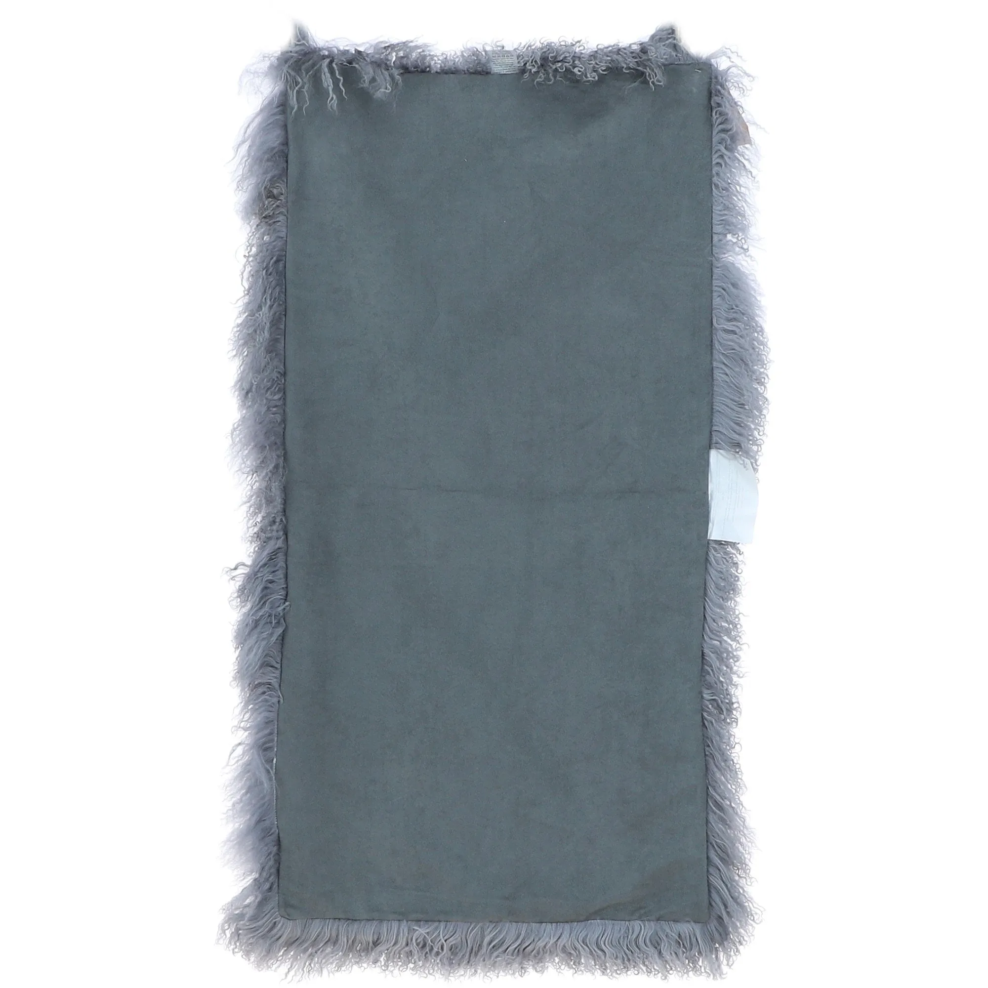 Fenland Lamb Wool Rug Dark Grey : FF-Tibetan