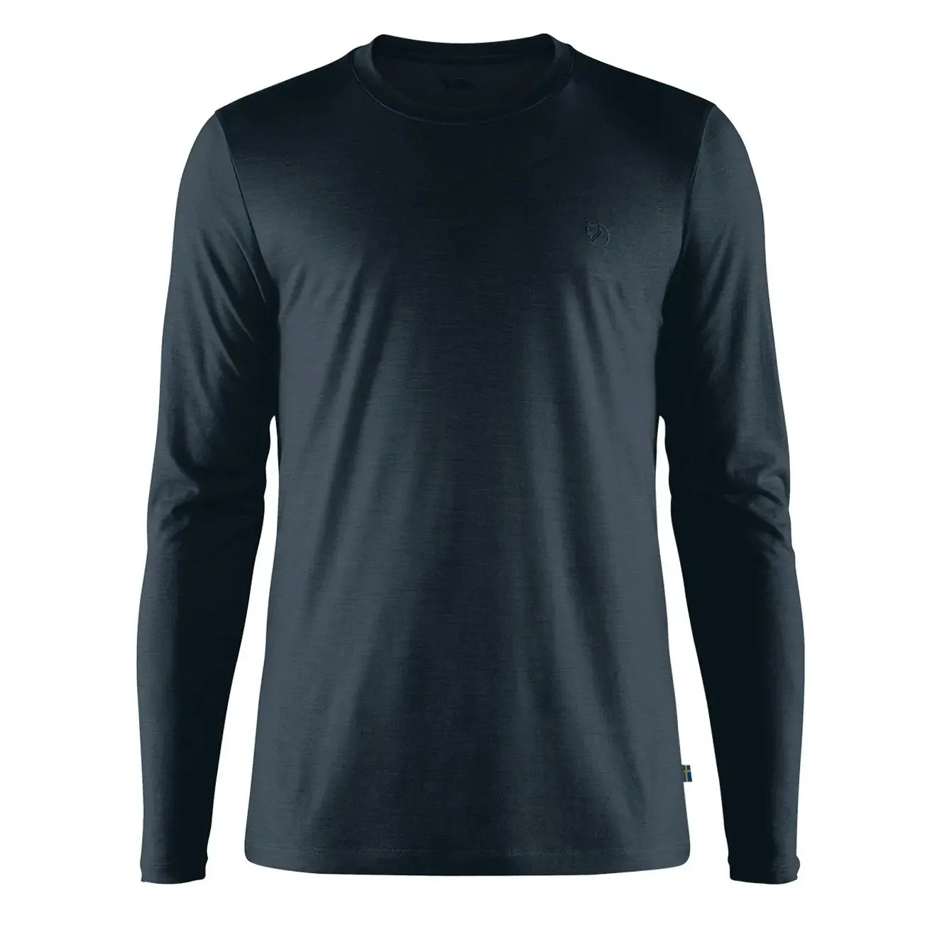 Fjallraven Abisko Wool LS T-Shirt Dark Navy