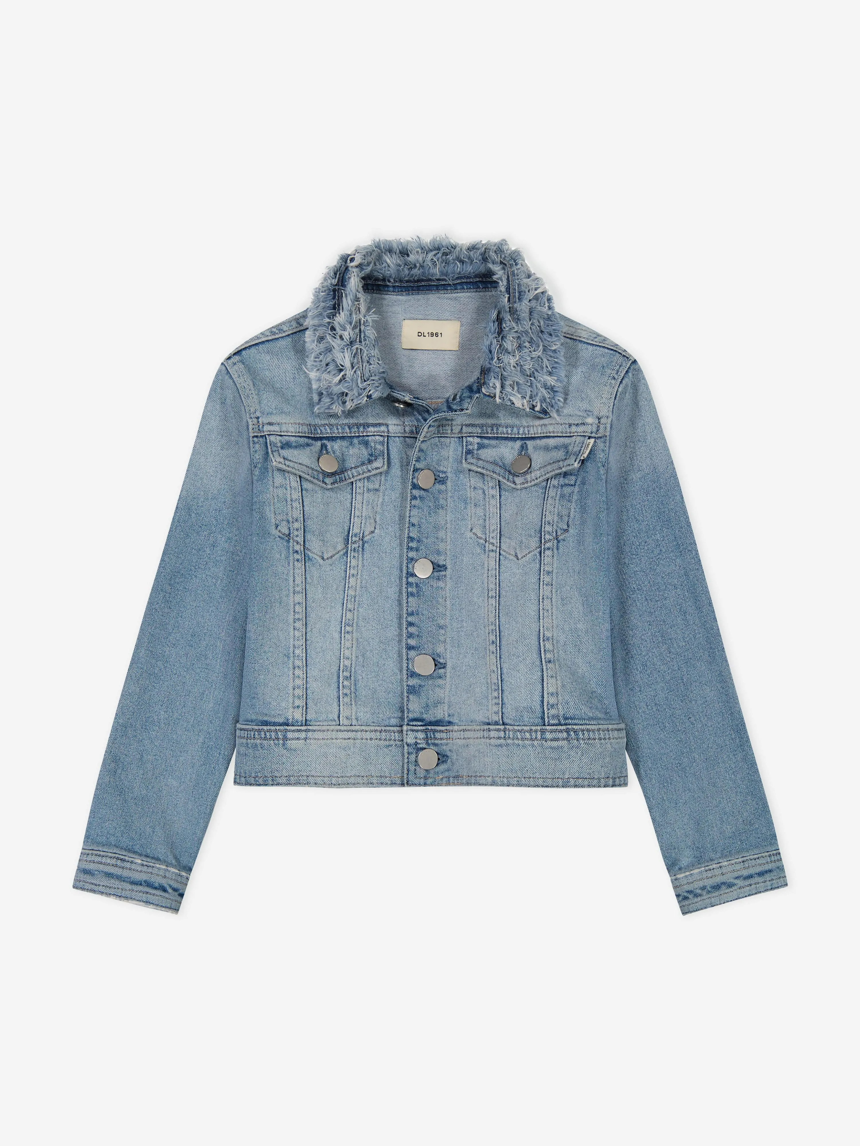 Girls Manning Denim Jacket in Blue