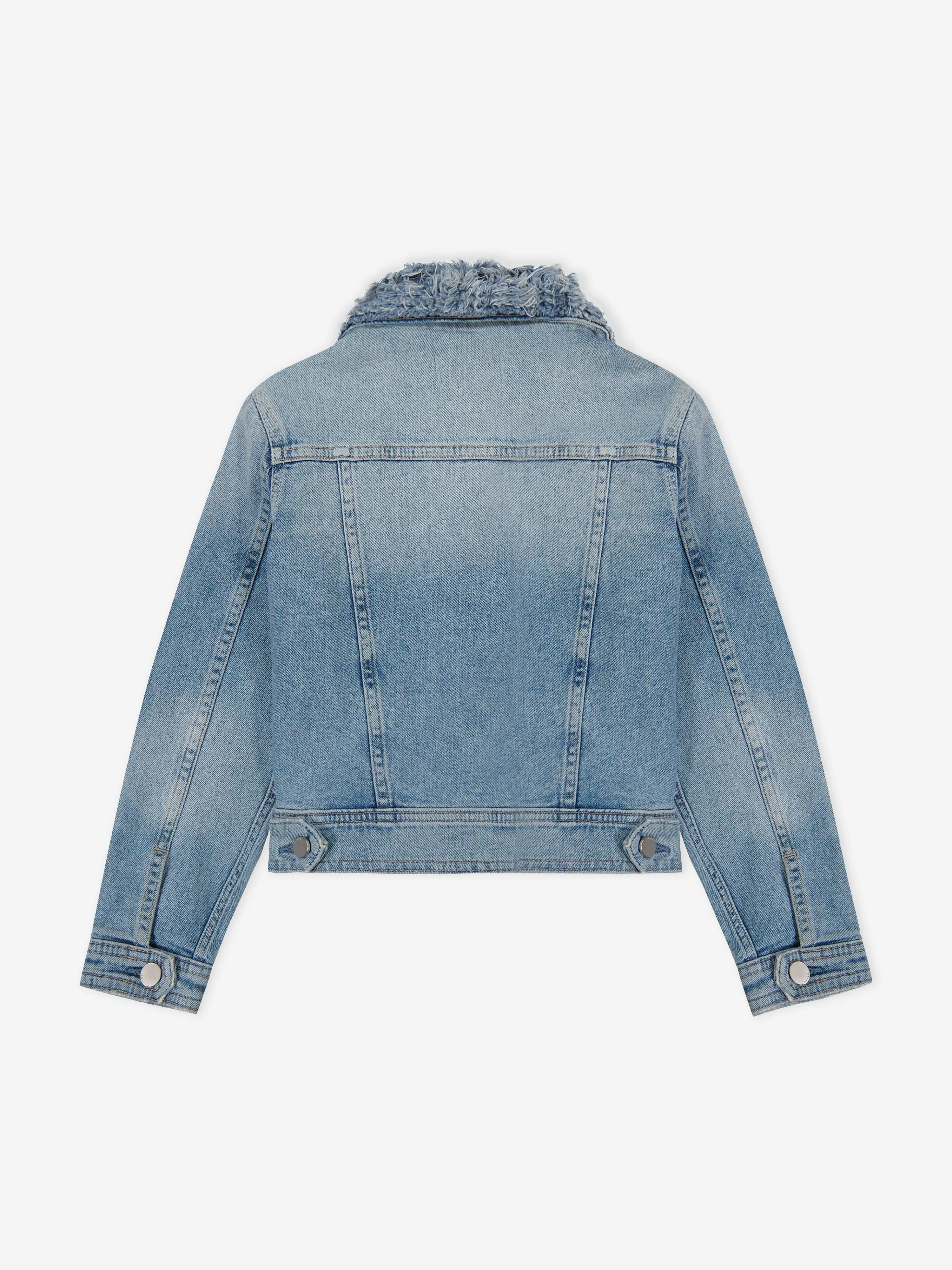 Girls Manning Denim Jacket in Blue