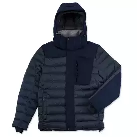 Hereve winter hybrid down ski jacket (dark blue)