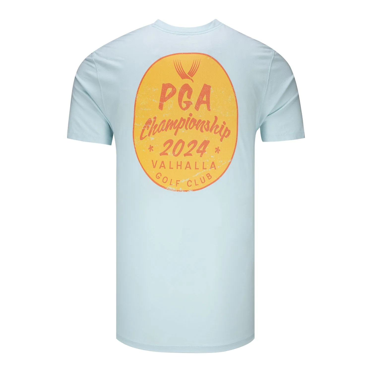 Imperial 2024 PGA Championship Placard T-Shirt in Cool Blue