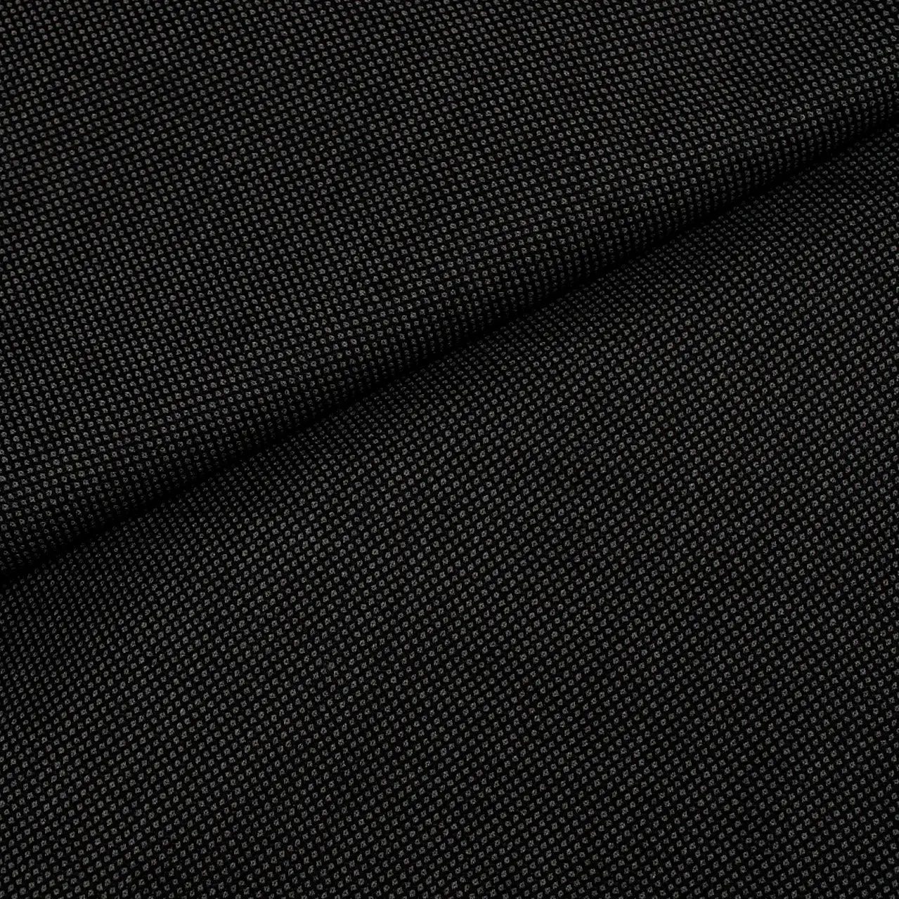 Lanitex 100% Wool Dark Grey Birdseye Custom Trousers