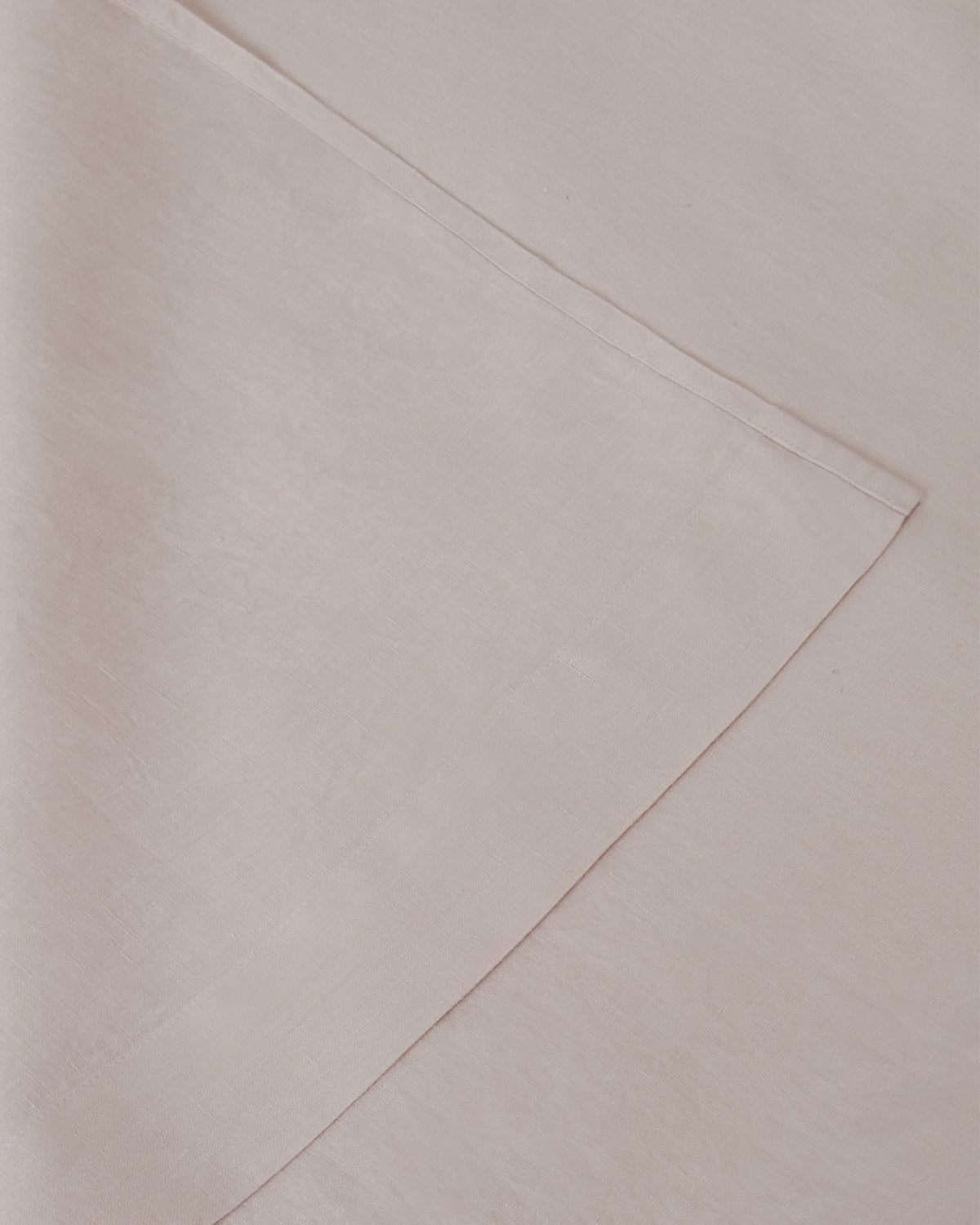 Marcel Linen Fitted Sheet - Blush